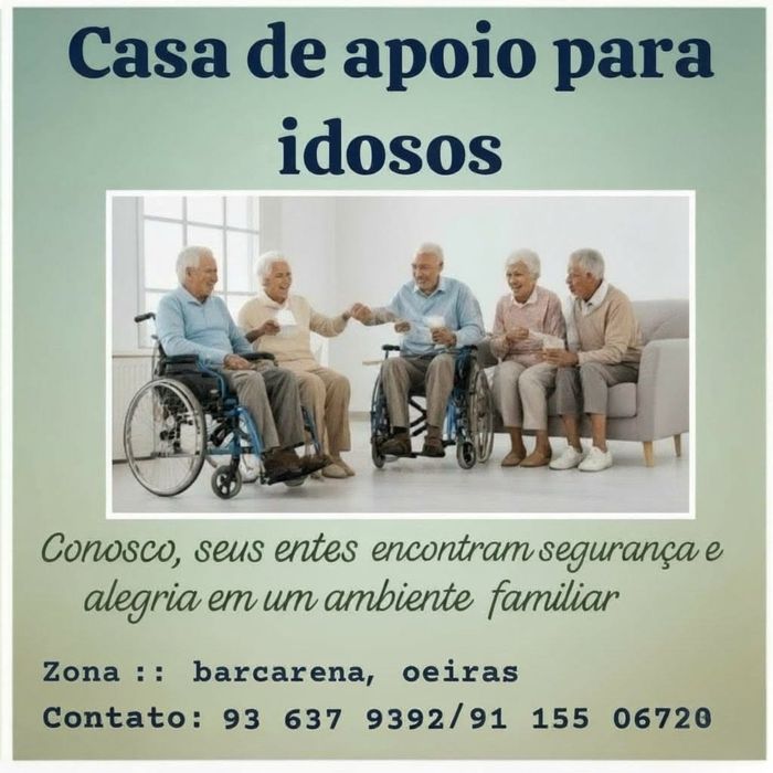 Vaga em casa de Acolhimento de idosos