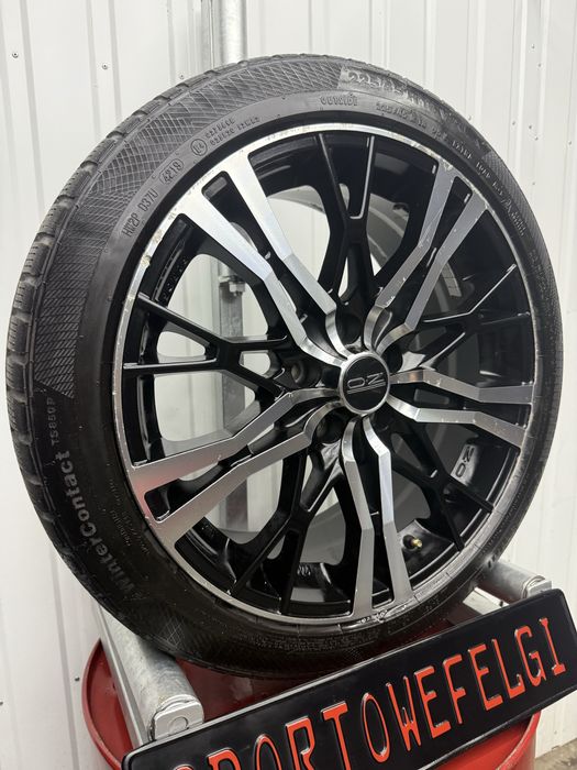 Alufelgi KOMPLET 18 cali 5x112 OZ Racing AUDI VW SKODA A3 A4 A5 Golf