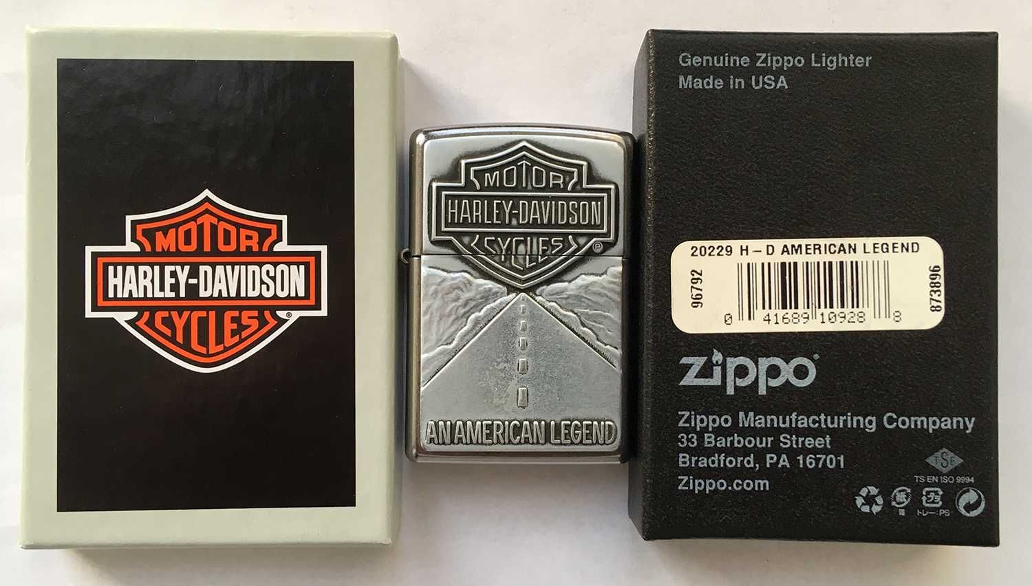 Зажигалка Zippo Harley Davidson American Legend