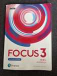 Cwiczenia z angielskiego „focus 3” w stanie bardzo dobrym