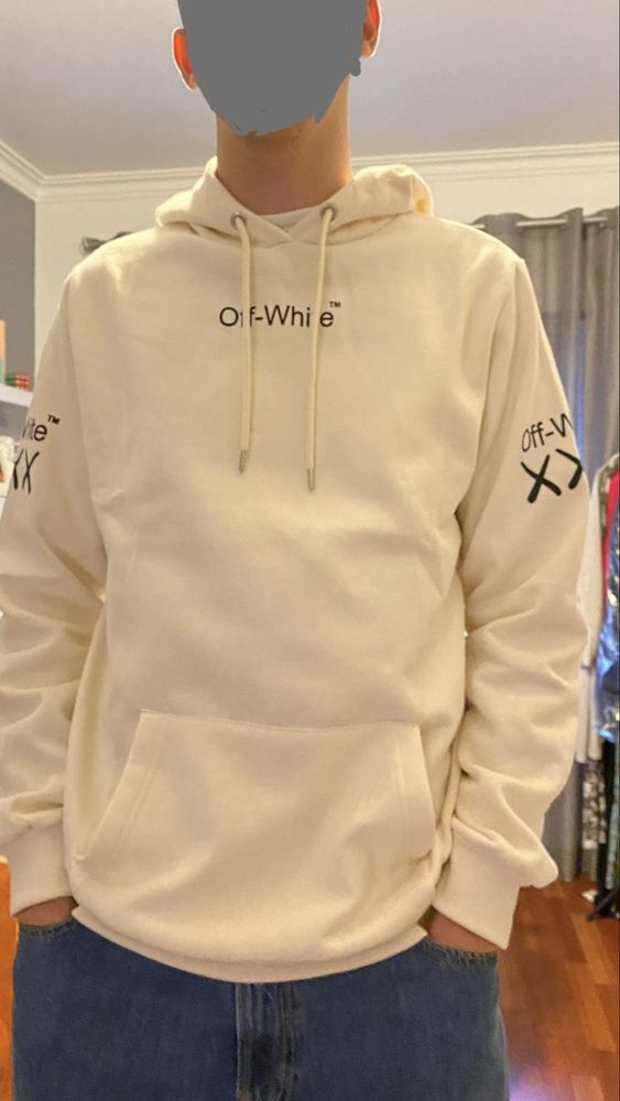 Hoodie da Off-White Beje