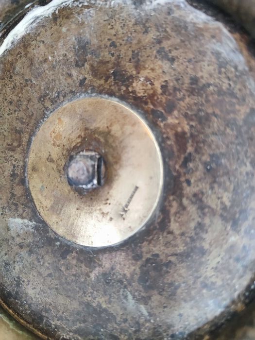 Przepiękna XIXw srebrzona etażera warszawska fabryki Gustawa Hennigera