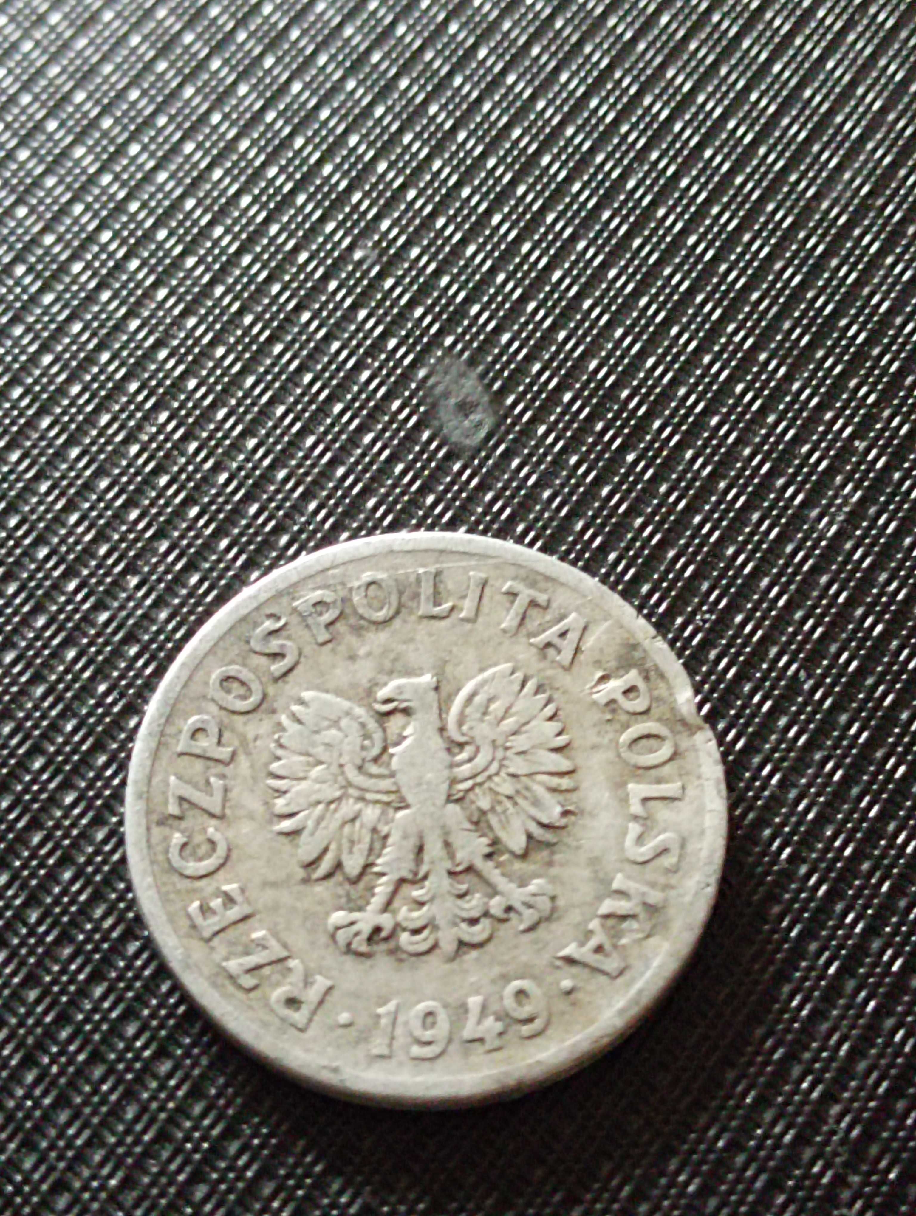 Sprzedam czwarte 50 gr 1849 r bzm