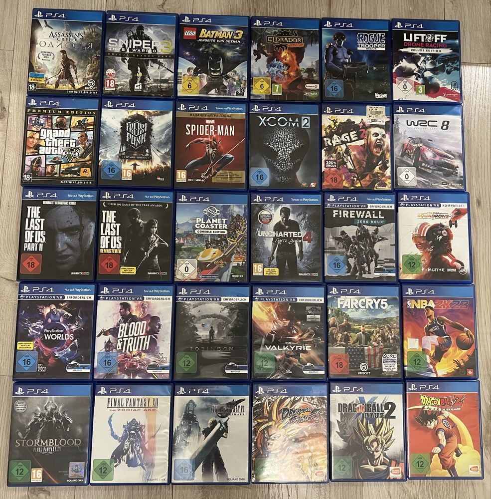 Игры playstation 4 / PS 4 / PS5 / Диски  playstation 5 игры для приста