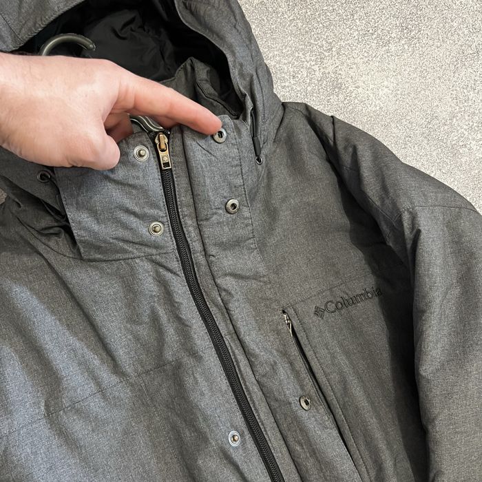 Зимовий пуховик Columbia оригінальна чоловіча зимова куртка коламбія