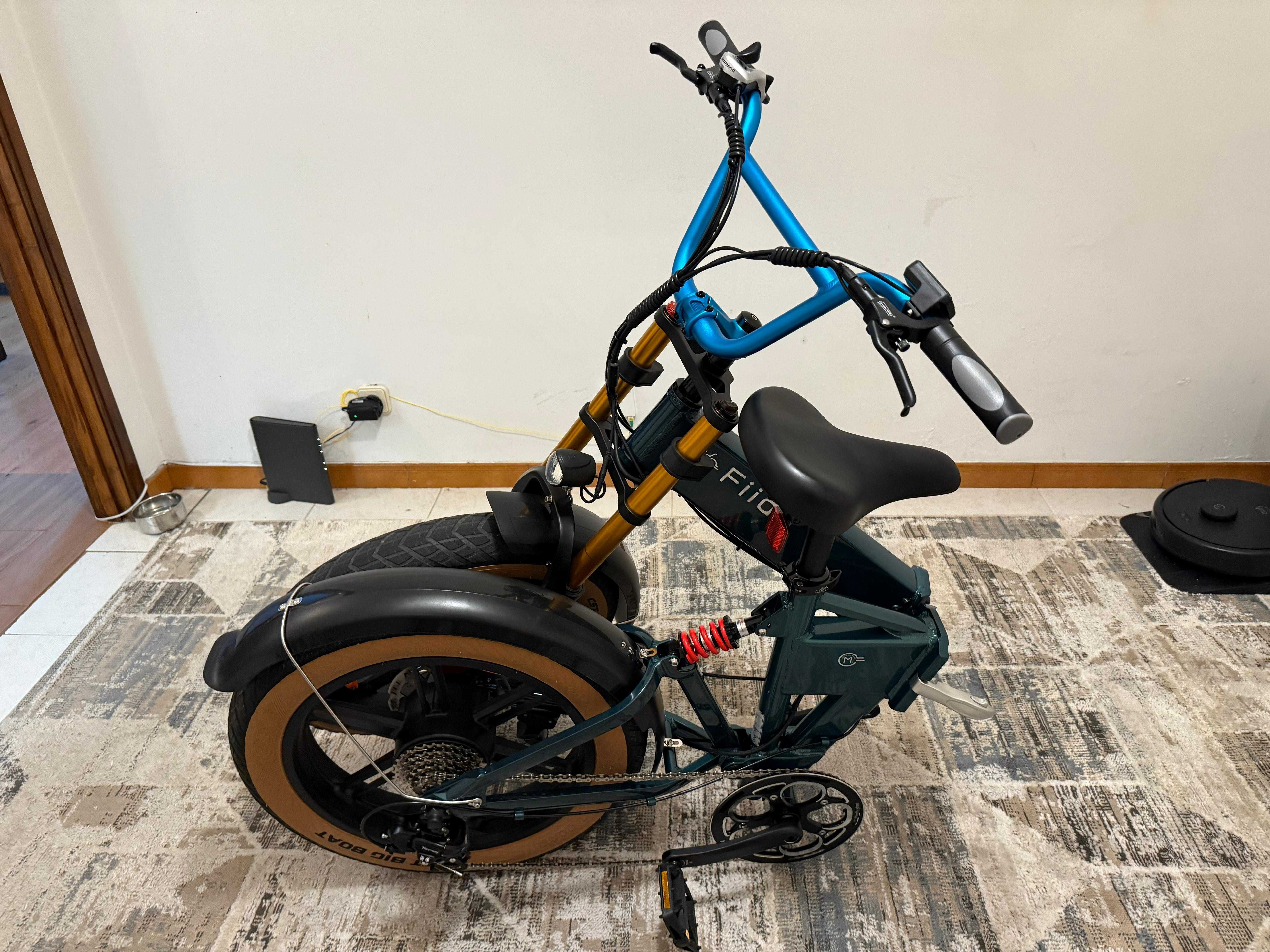 Bike Eletrica Dobravel Fiido M1 Pro Robusta Impecavel Como Nova