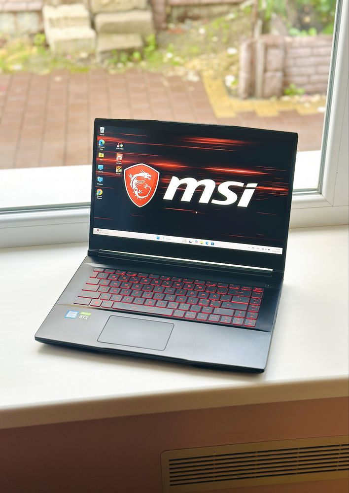 ‼️MSI‼️RTX2060-6GB/120Hz/16GB/512GB/i5-9th/Лицензия Windows!!!