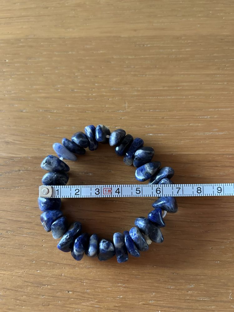 Pulseira de lápis lazuli