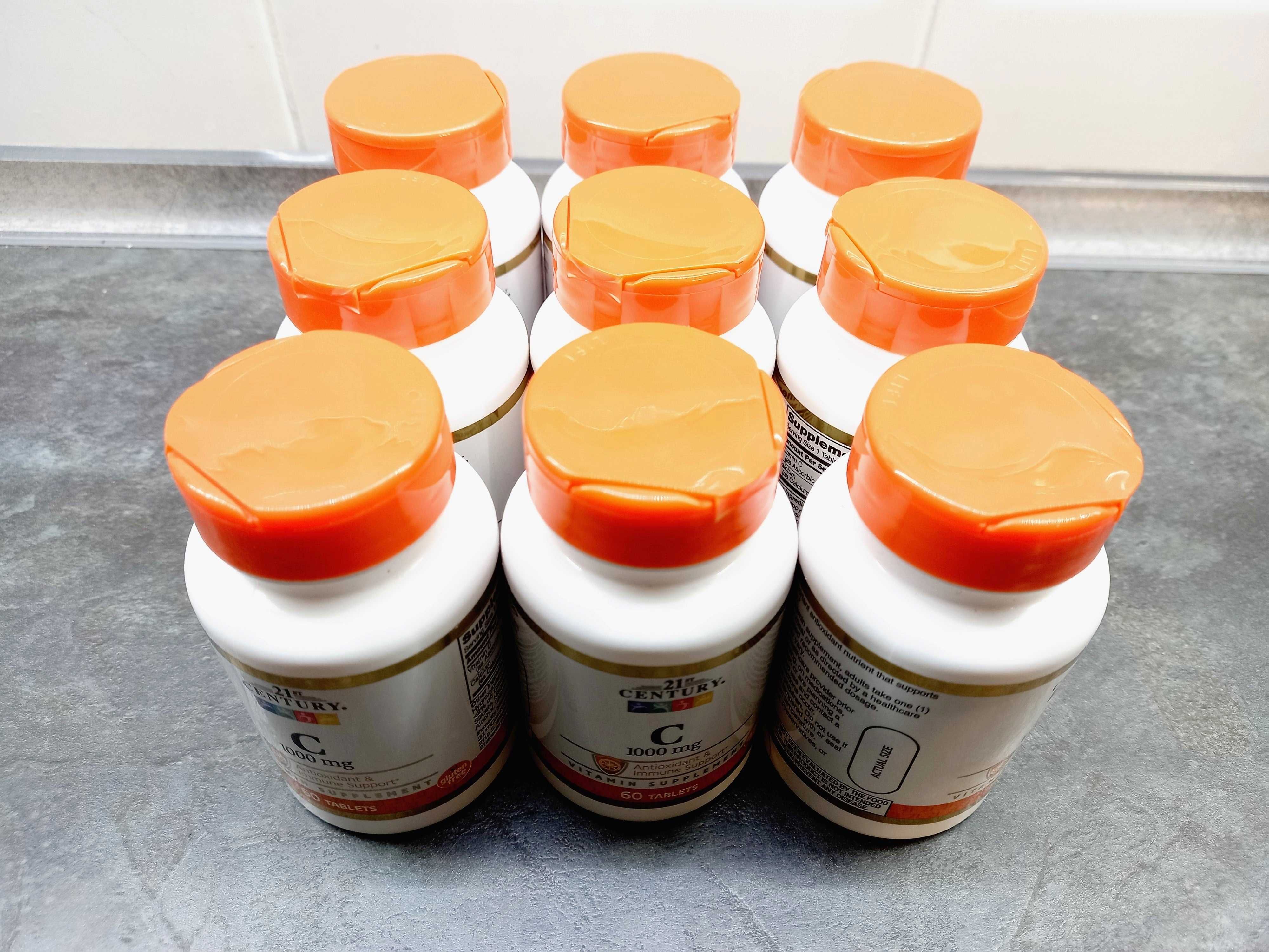 21st Century, Vitamin C-1000 (60 таб.), витамин С-1000 вітамін С