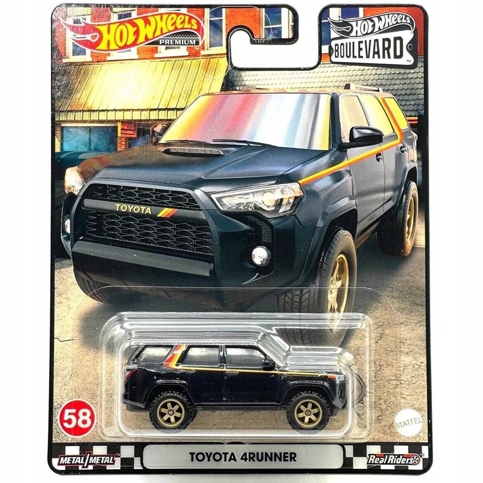 hot wheels BOULEVARD PREMIUM toyota 4runner, model nowy, idealny