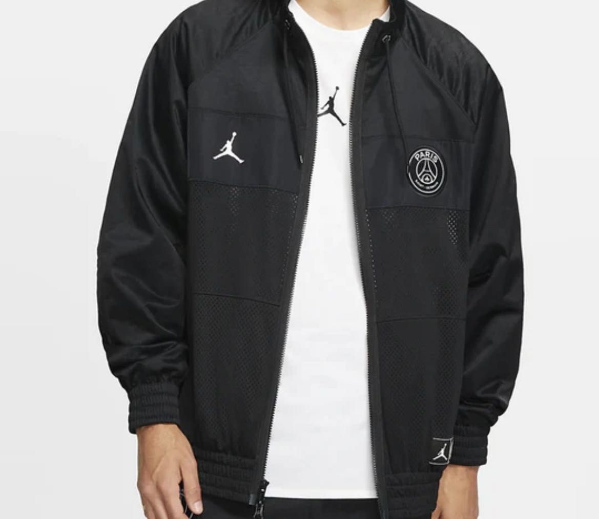 Casaco nike e air Jordan preto