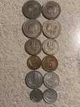 8xjeden 1976rocznik- 10,20,50gr,1,2,5,10,20zl+ 3 gratis!!