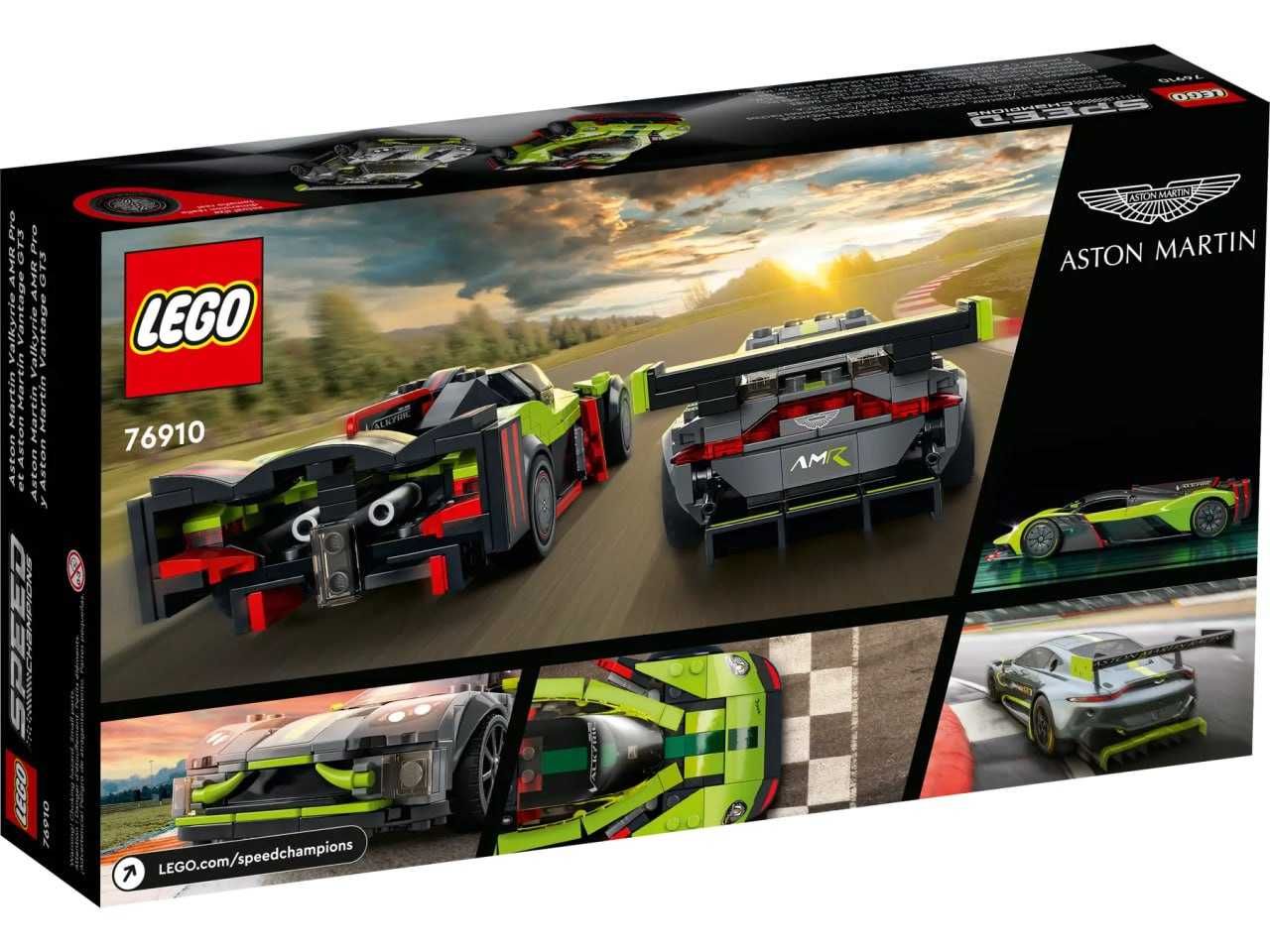 LEGO: Aston Martin Valkyrie AMR Pro & Aston Martin Vantage GT3 (76910)