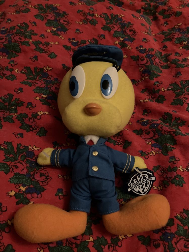 Tweety ptaszek Warner Bros. maskotka kolekcjonerska nowa z metką pilot