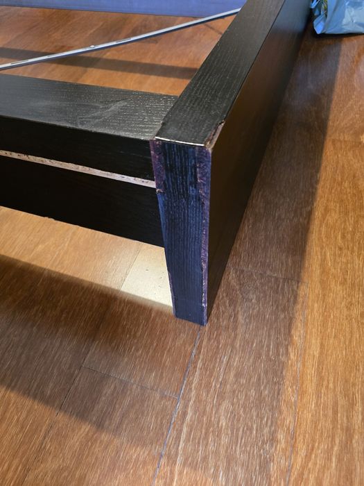 Cama Ikea Malm com colchão