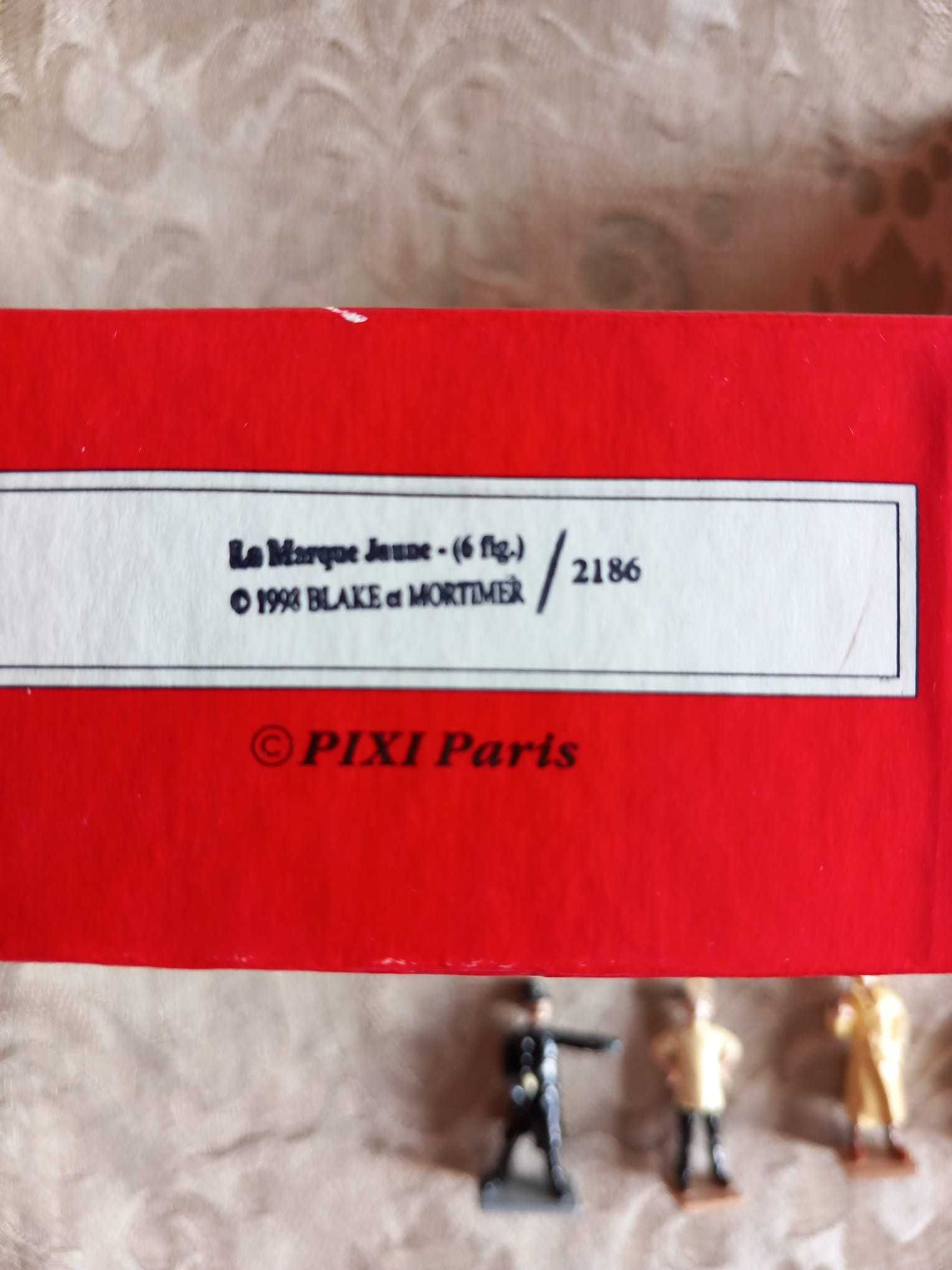 Blake e Mortimer A Marca Amarela 6 figuras PIXI mini
