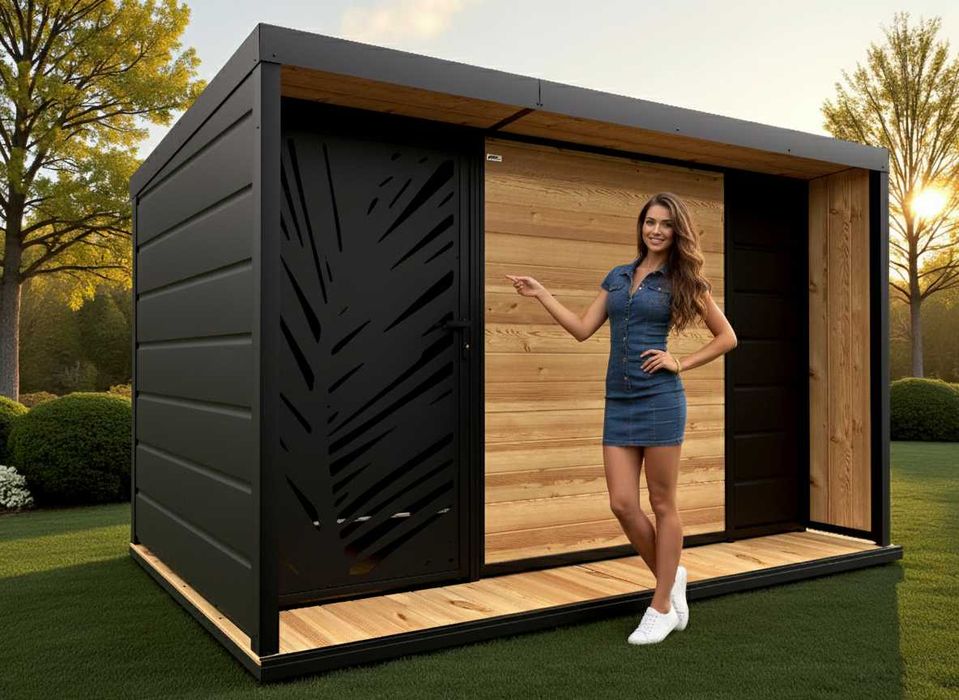 Nowoczesny schowek ogrodowy CANTO