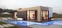 Casas modulares construção por projeto