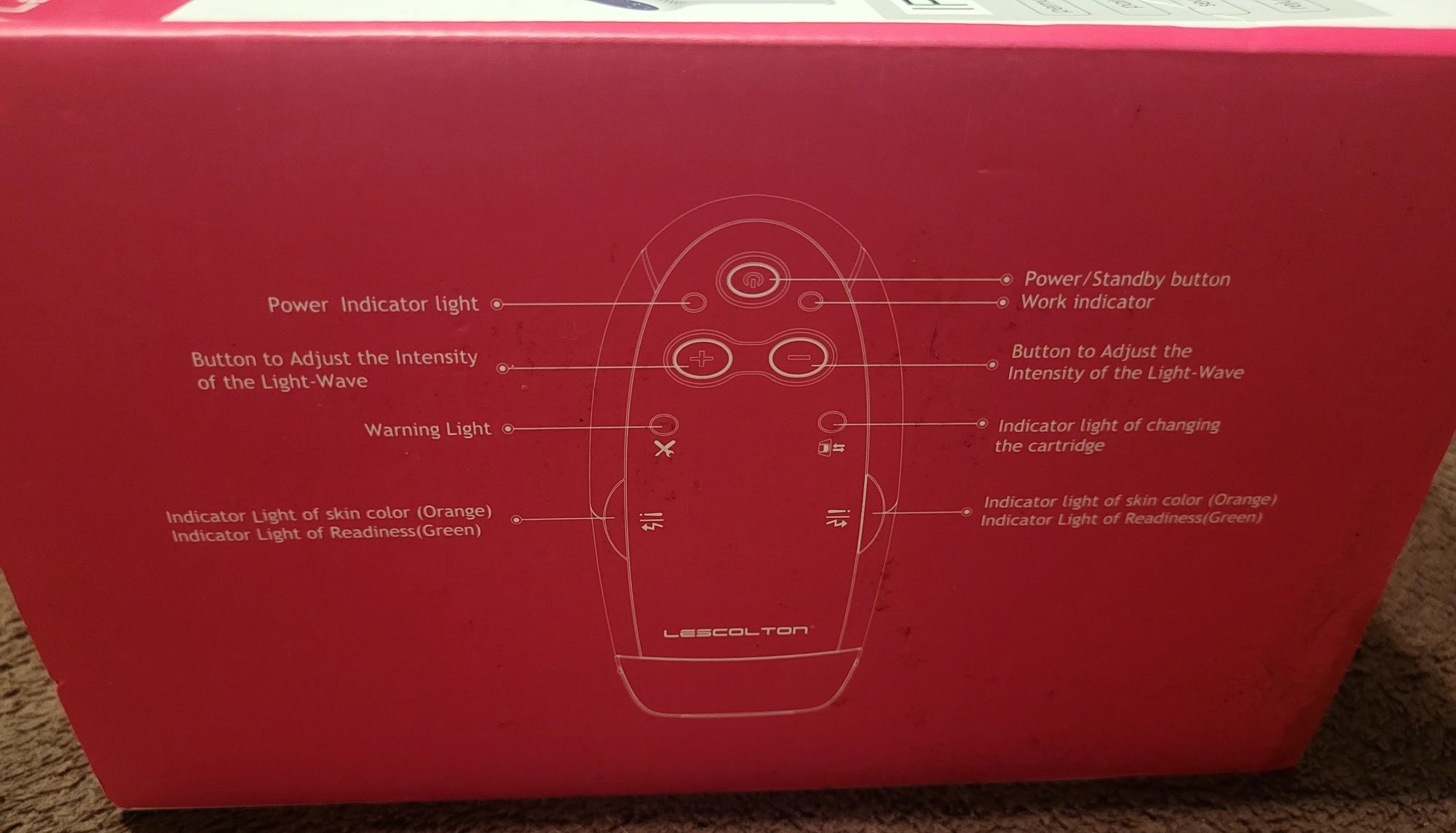 Intense pulsed light IPL, laser, depilacja