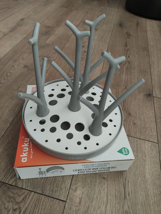 Suszarka na butelki, stojak akuku