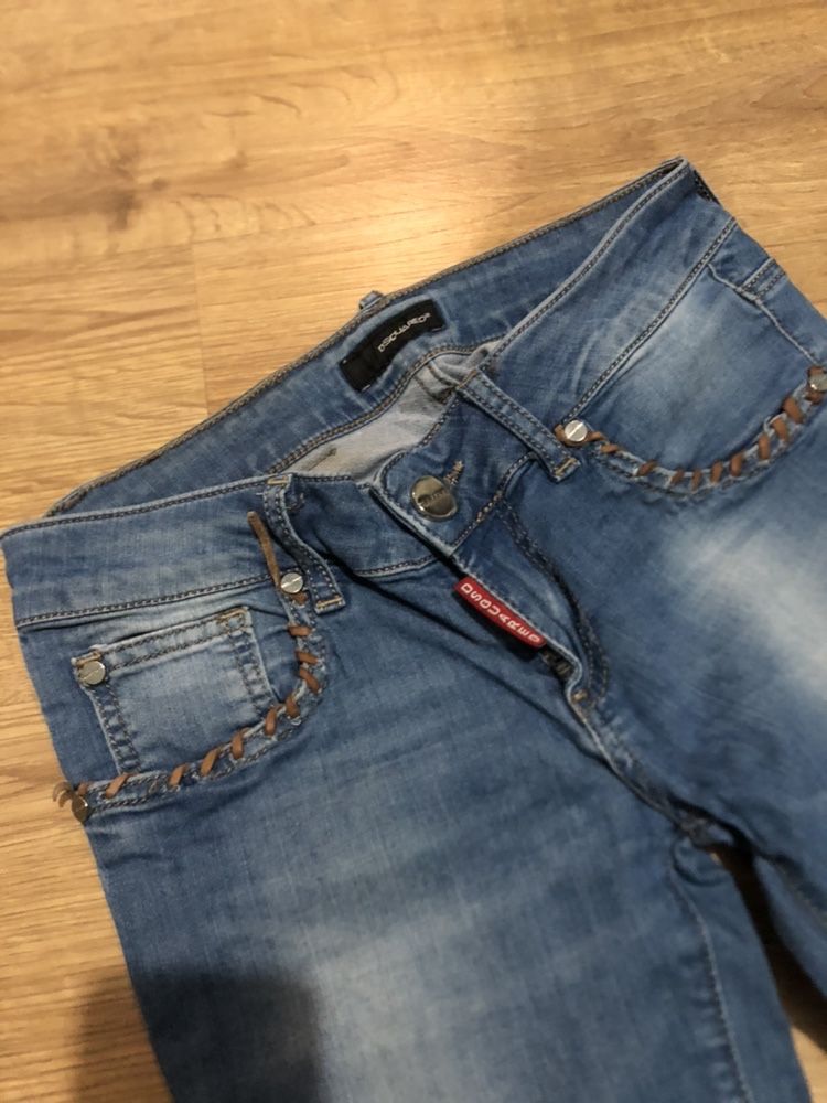 Dsquared2 jeansy spodnie 28 s