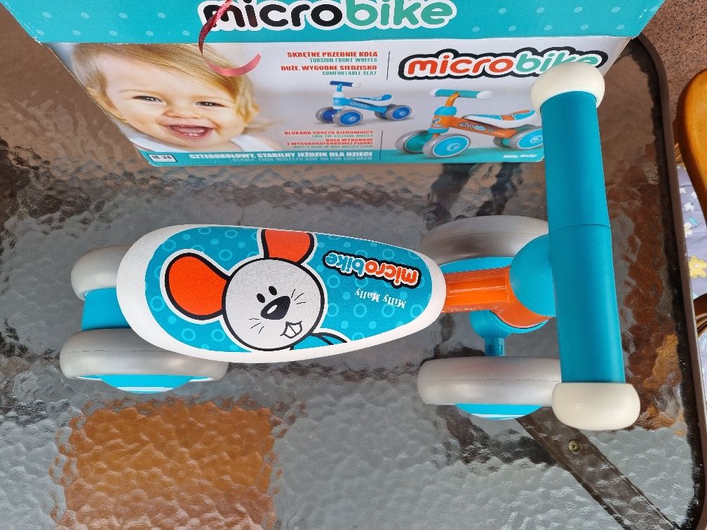 Milly Mally, Micro Mouse, rowerek biegowy, jeździk