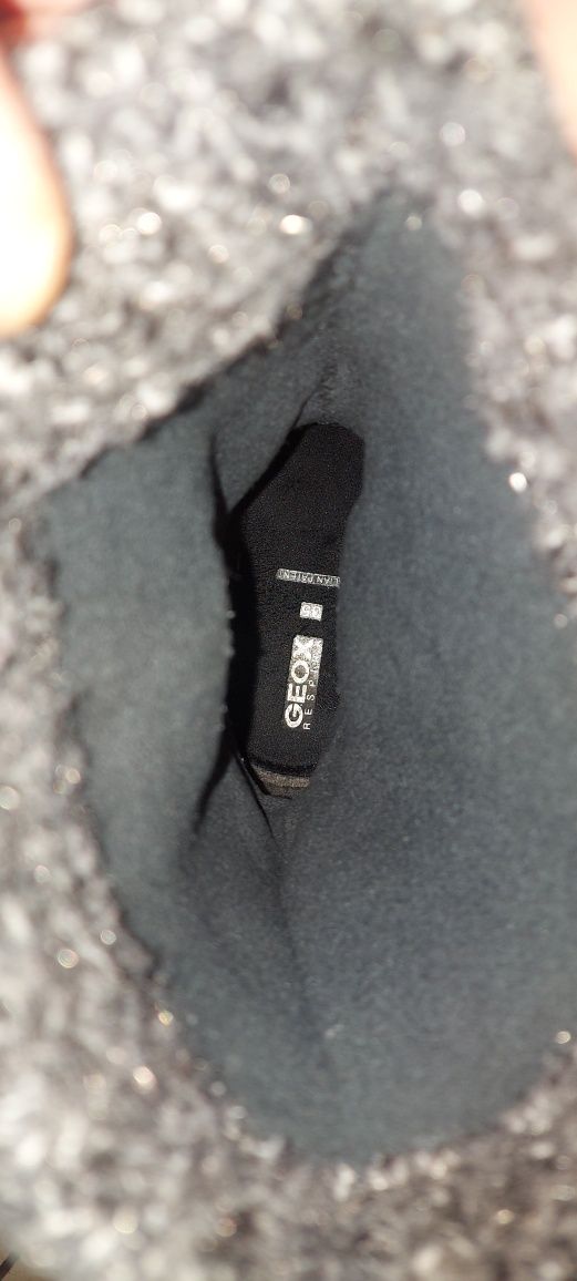 Geox kozaki sniegowce 35 dla dziewczynki  22cm