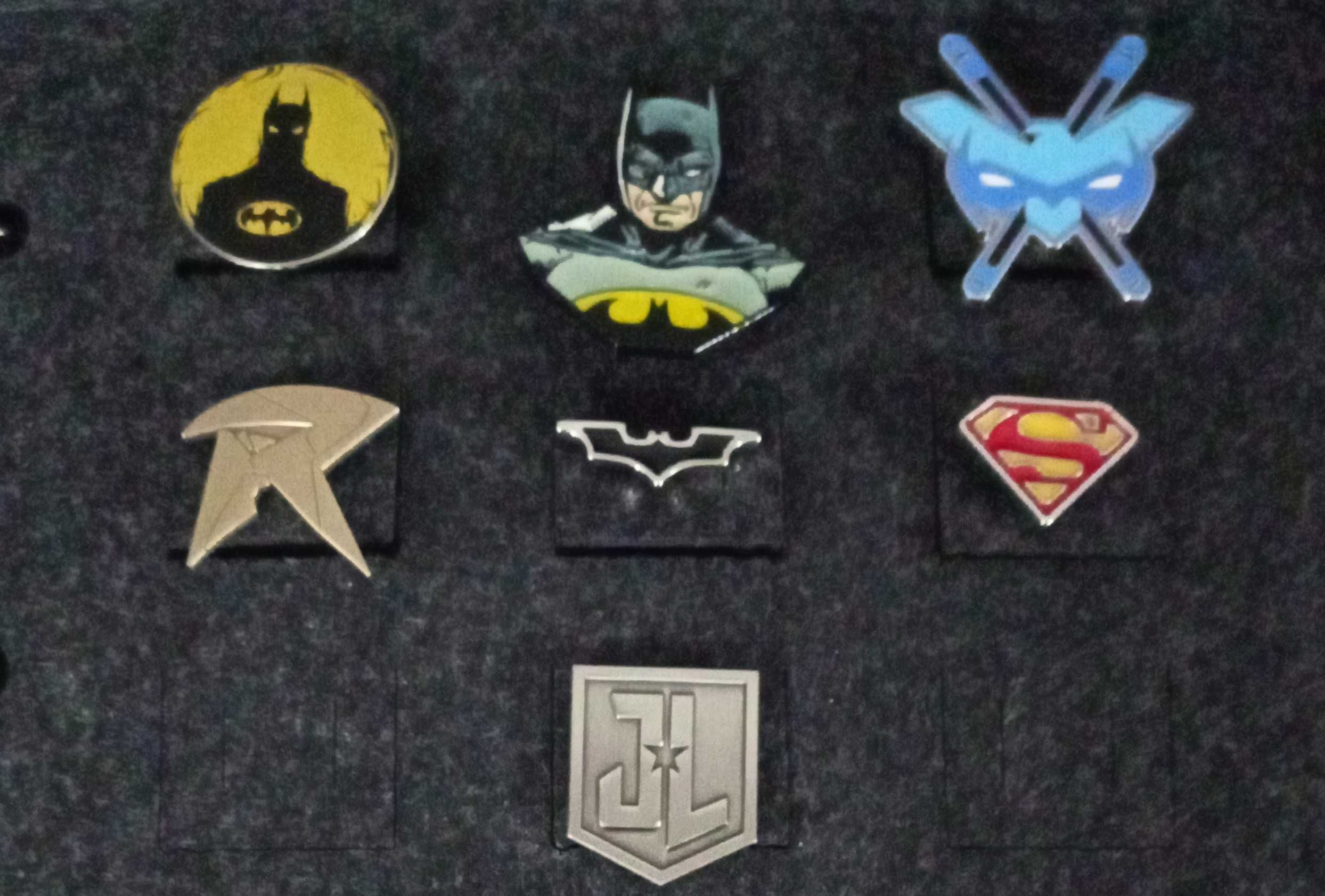 Pins Star Wars e DC Comics - entre 4 a 5€