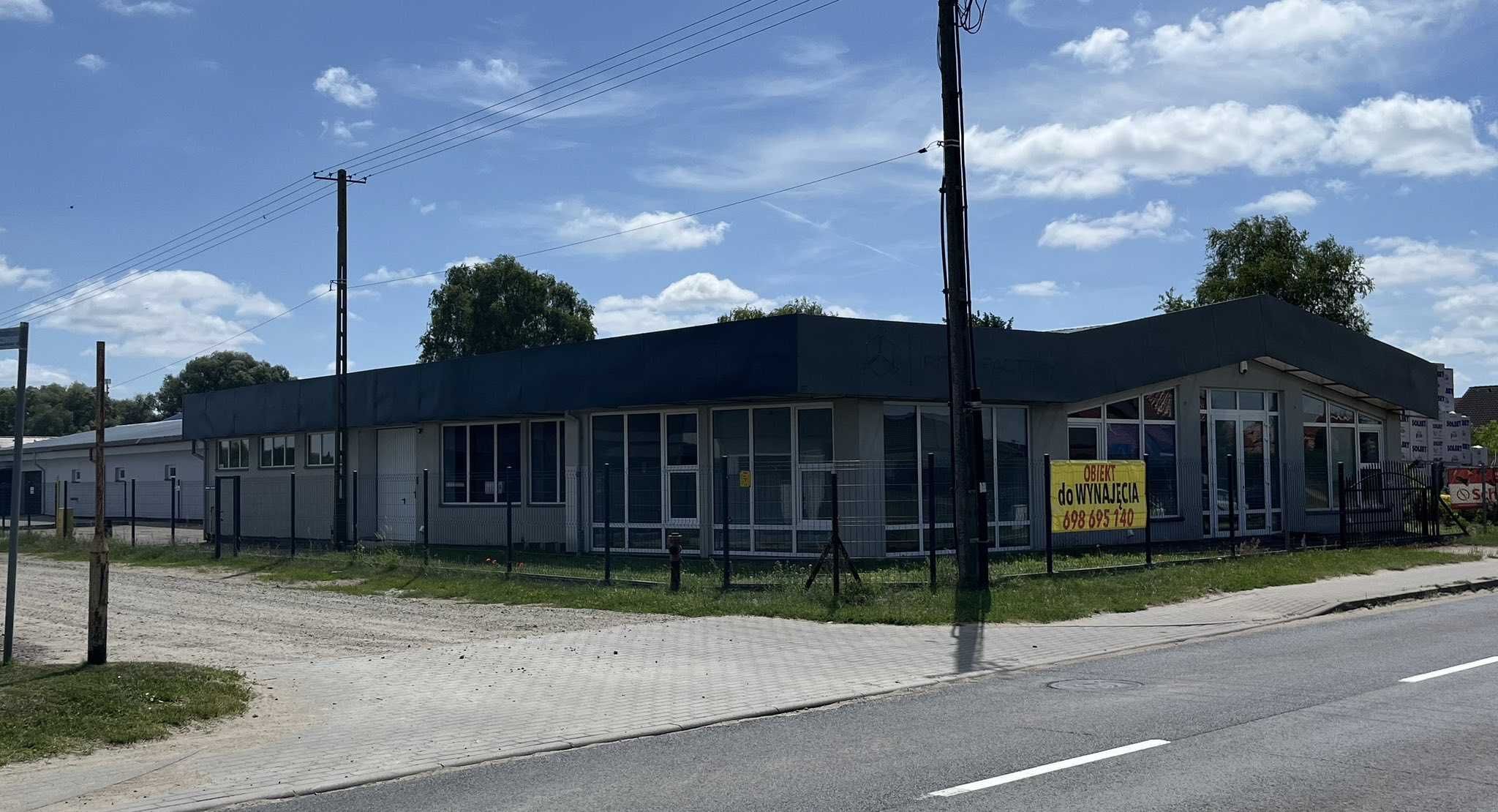 Budynek biurowo-magazynowy 866m2 do wynajęcia, Niemcz k/Bydgoszczy