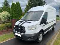 Ford TRANSIT _ L3H3 _ 219.000 km _ 3500kg _ Napęd Tył  _ Model 2017 _ Klima, LED, 2x PDC _ 2.0 TDCI 130KM _ Paka 3.5m