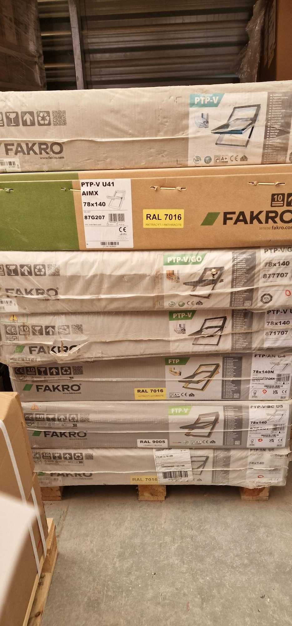 Okno dachowe Fakro FTP-V/BC U5 78x140