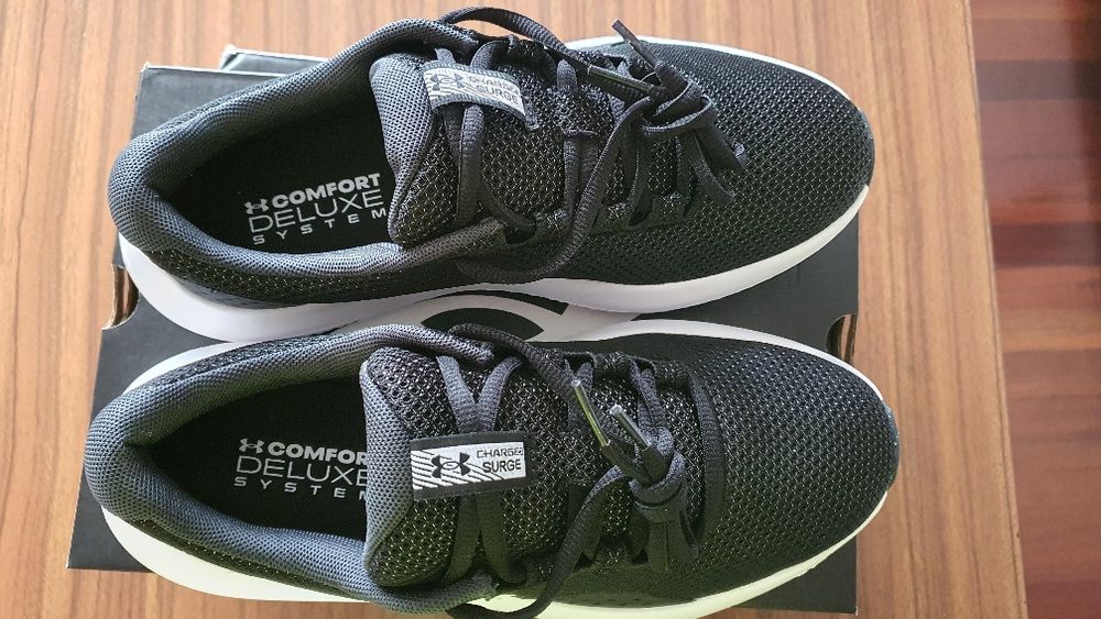Sapatilhas Under Armour, novas na caixa a estrear, 38,5