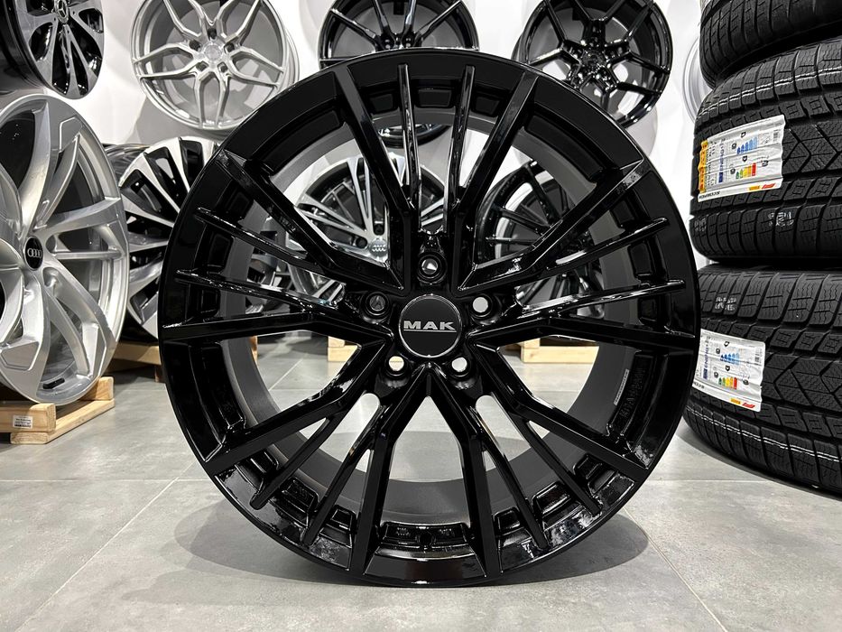 Felgi MAK UNION 18 5x112 ET39 66.5 VW Audi SEAT SKODA Mercedes