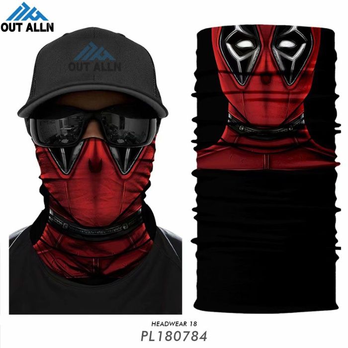 Kominiarka, Chusta, Komin, Bandana Czaszka DEADPOOL PUNISHER