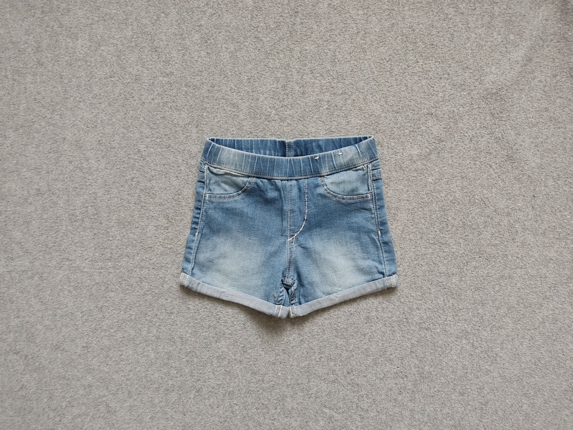 Krótkie spodenki jeansowe H&M chłopięce 98