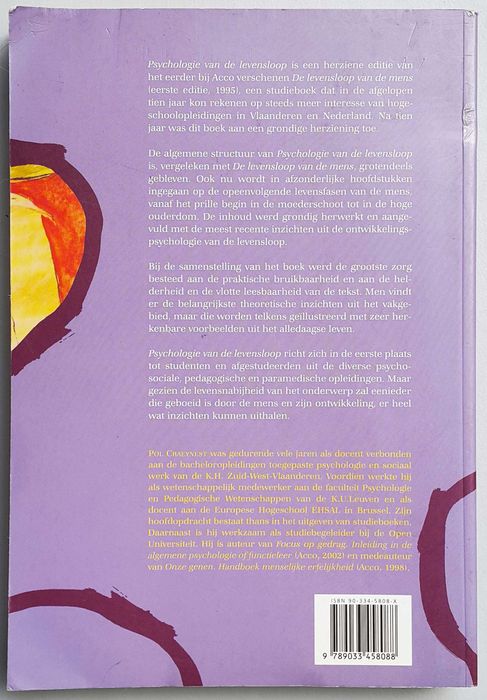 Pol Craeynest Psychologie van de levensloop Psychologia cyklu życia