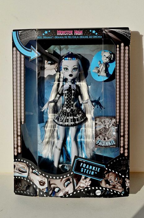 В наявності New• Monster High Doll Reel Drama Frankie Stein Блю Френкі