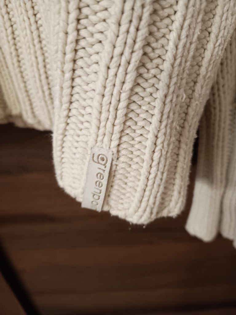 Sweter golf  jeżowy
