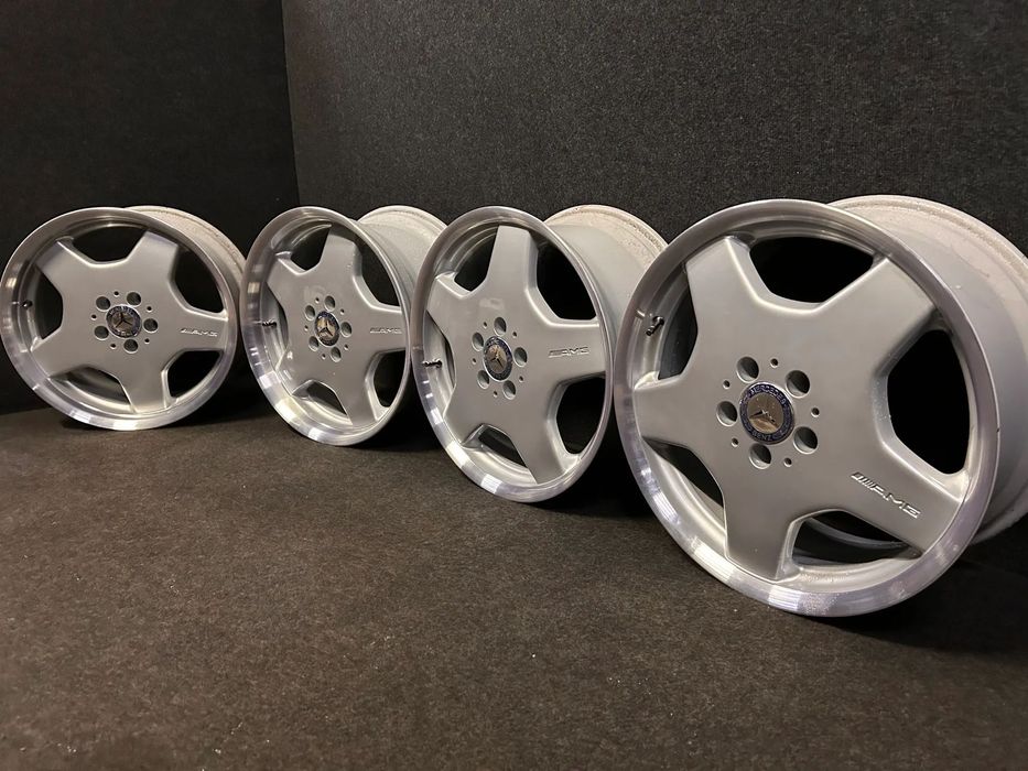 Alufelgi Mercedes Monoblock AMG S-Klasa W220, CL C215 18 cali 5x112 4szt. Dwie szerokości! ŁADNE!