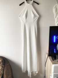 Nowa biała suknia slubna skromna klasyczna poprawiny