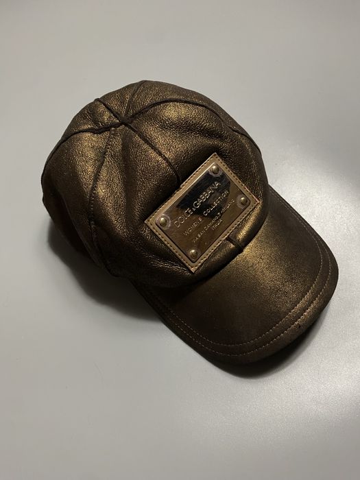 Dolce & Gabbana рідкцсна кепка хутряна y2k vintahe