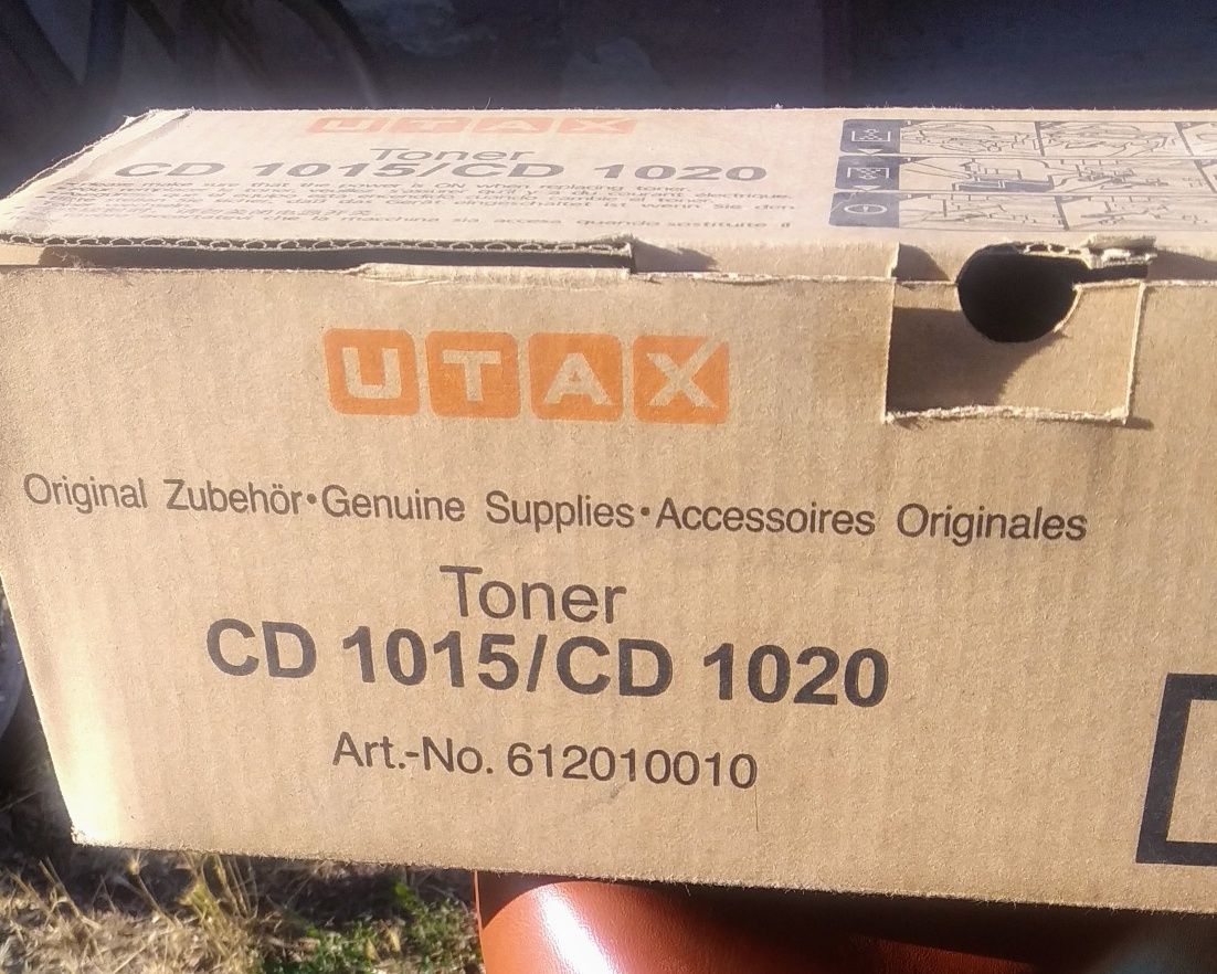 Картридж, тонер, UTAX 612010010, Toner Cartridge Black, CD 1015