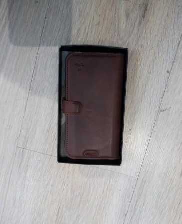 Etui z klapką Snakehive do IPHONE X/XS brązowy