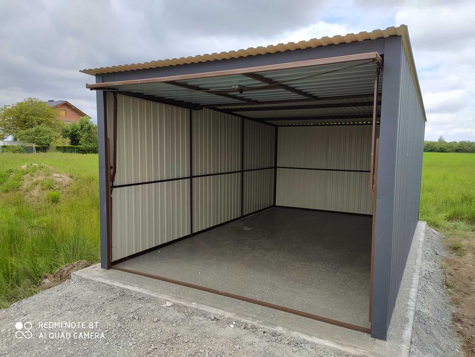 Garaż blaszany 3x5