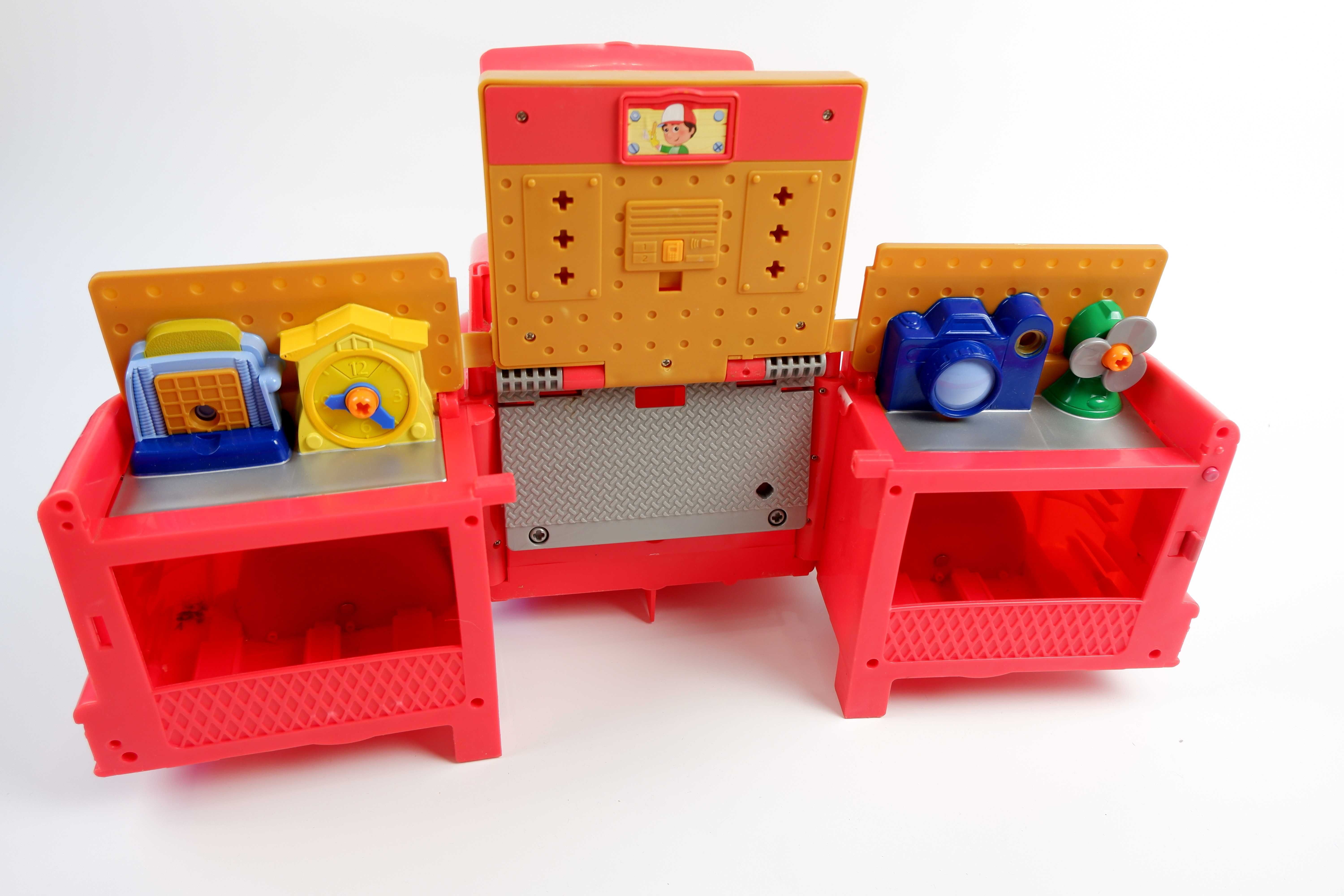 Грузовик мастерская для мальчика машинка трансформер машина mattel