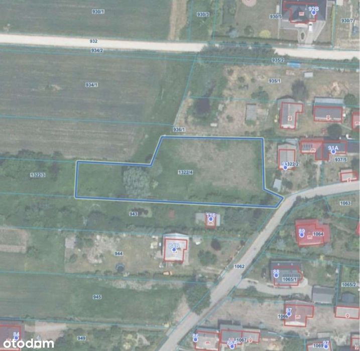 Działka budowlana 2000 m² w Wólce Gołębskiej