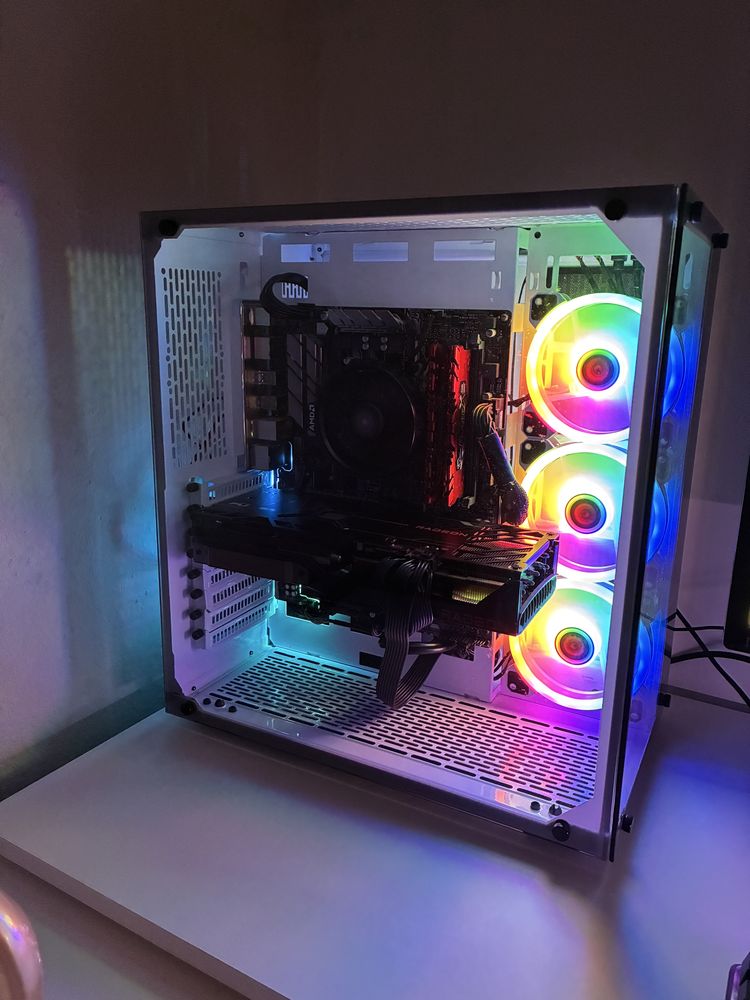 Setup Gaming RX 6800 Ryzen 5 5600X 16Gb Ram Como Novo