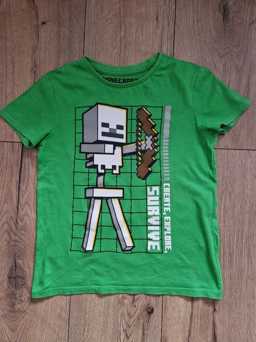 Koszulka Minecraft 128 cm
