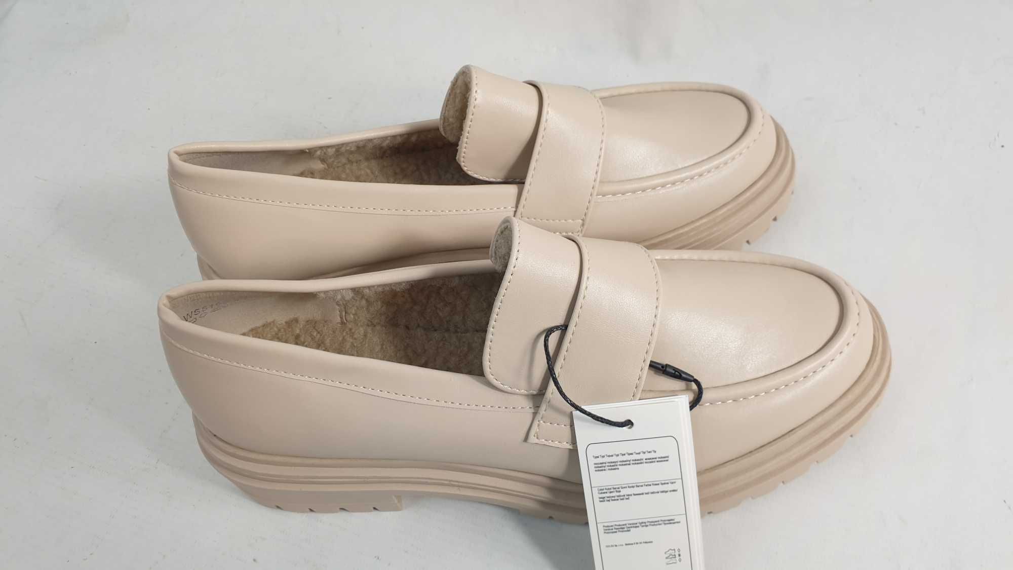 Jenny Fairy Loafersy WS5195-43 Beżowy rozmiar  38