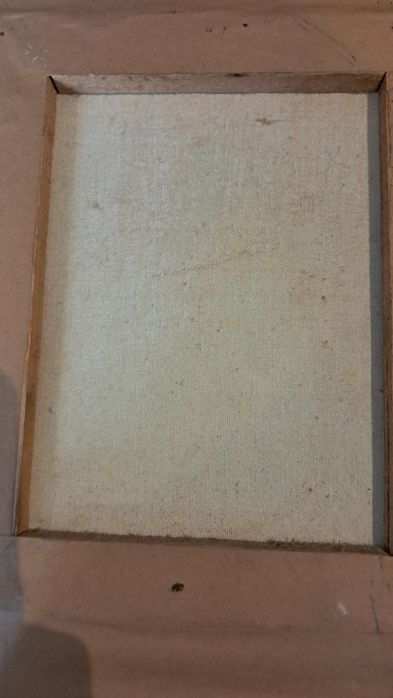 Conjunto de 2 pequenos quadros em talha dourada,  originais